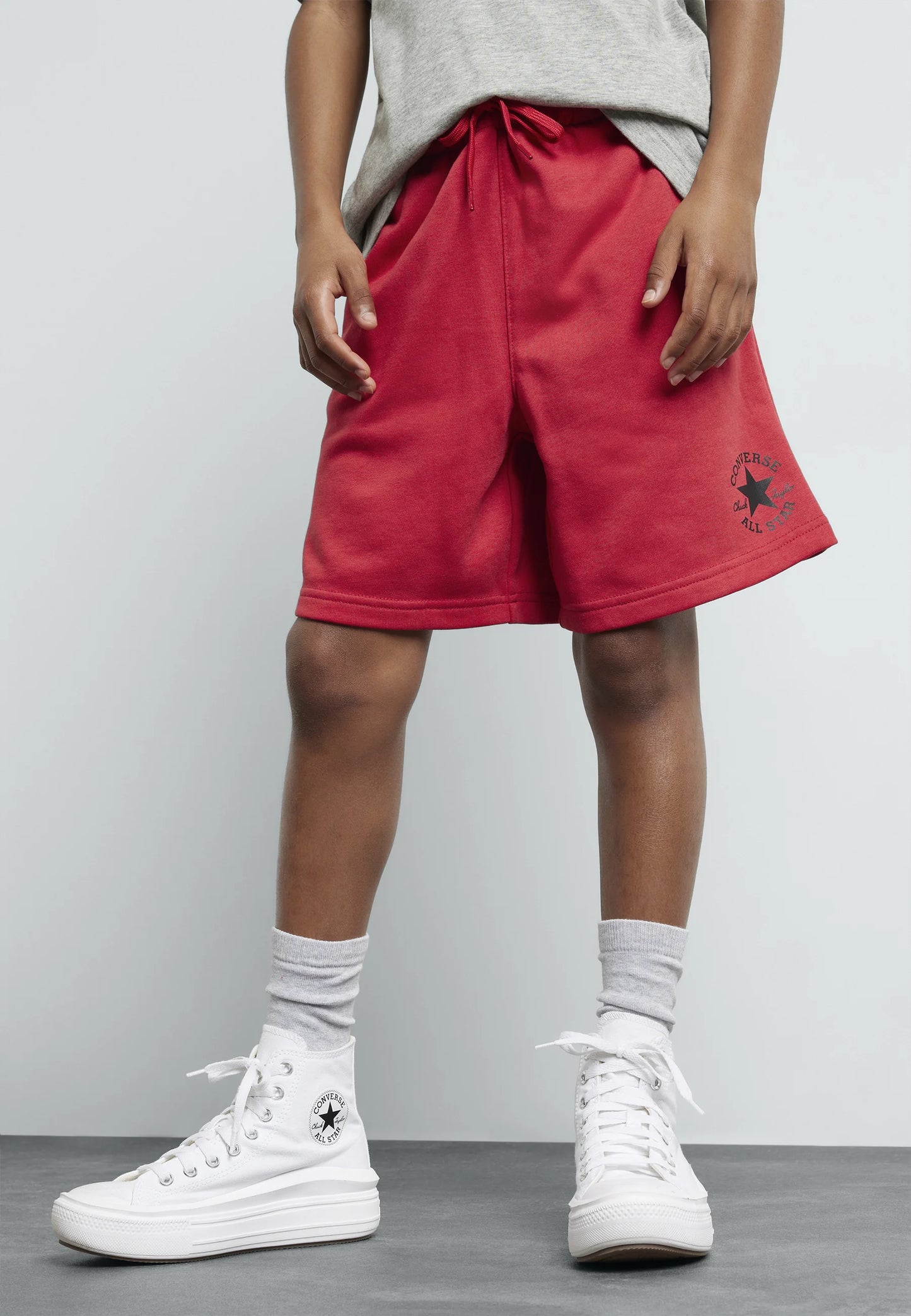 Converse Junior Boys Core Shorts - 9CF312-F97