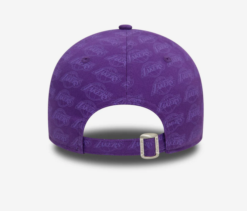 New Era Cappellino regolabile LA Lakers Team Monogram Purple 9FORTY - 60565350