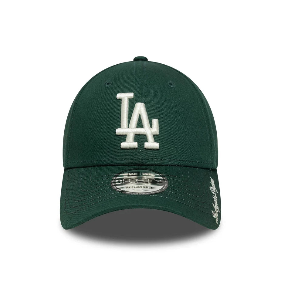 New Era 9FORTY LA Dodgers MLB Visor Script - 60758994