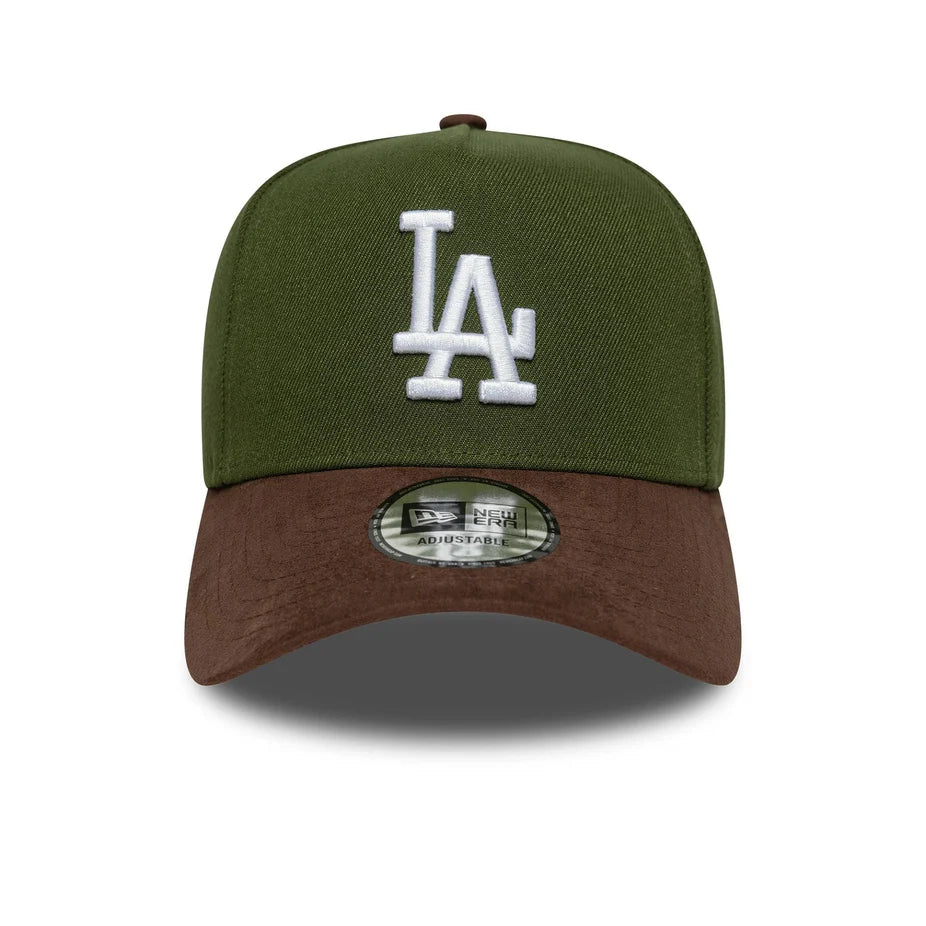 New Era 9FORTY E-Frame LA Dodgers MLB Suede Visor - 60759009
