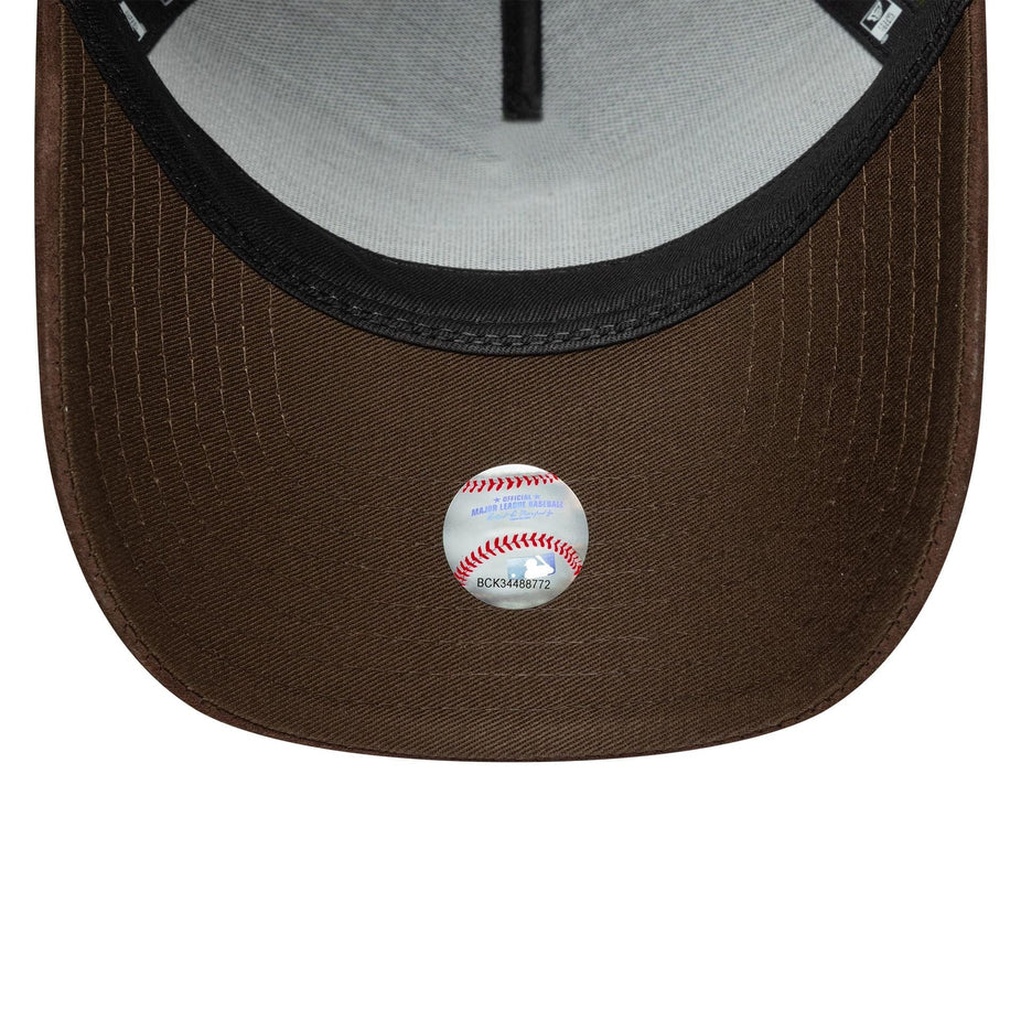 New Era 9FORTY E-Frame LA Dodgers MLB Suede Visor - 60759009