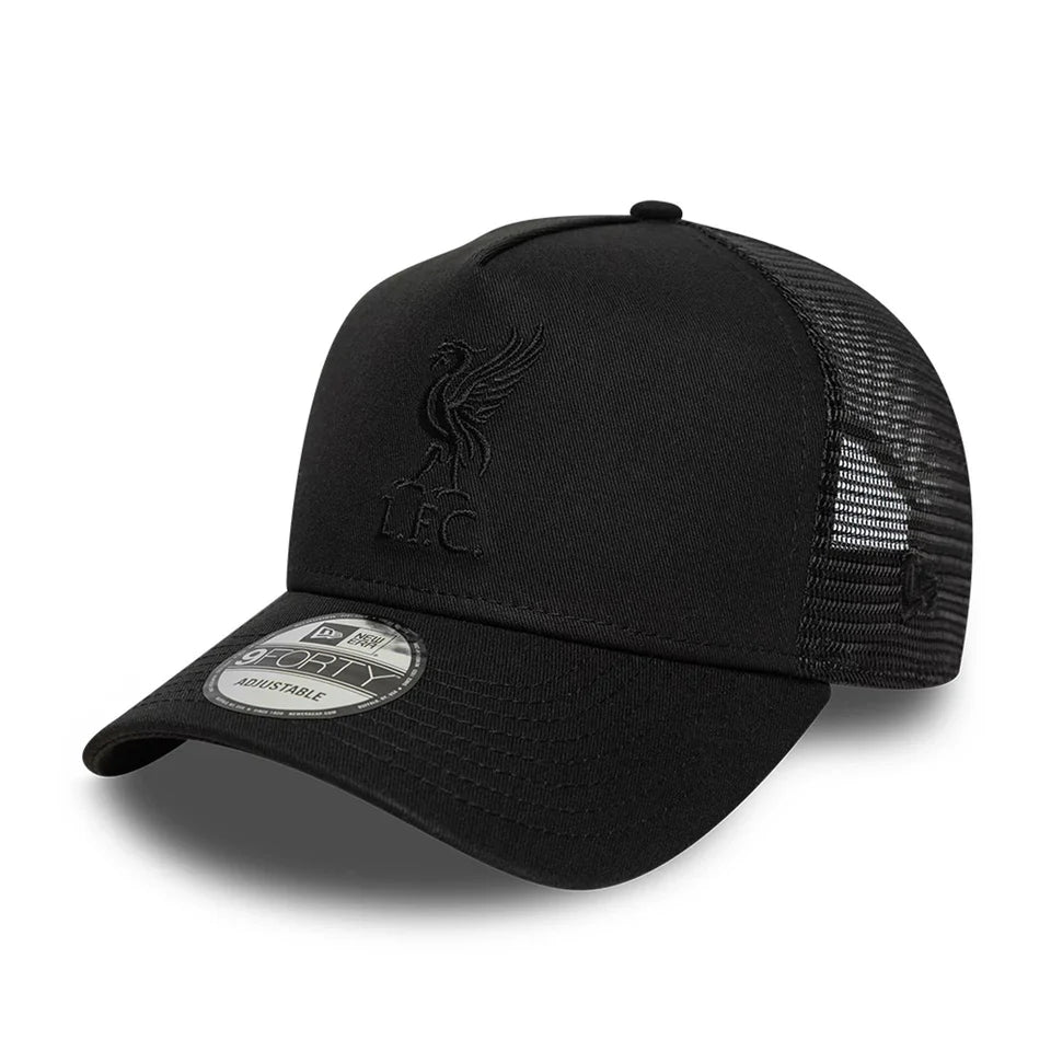 New Era 9FORTY A-FRAME Liverpool Tonal Black ® Trucker - 60793077