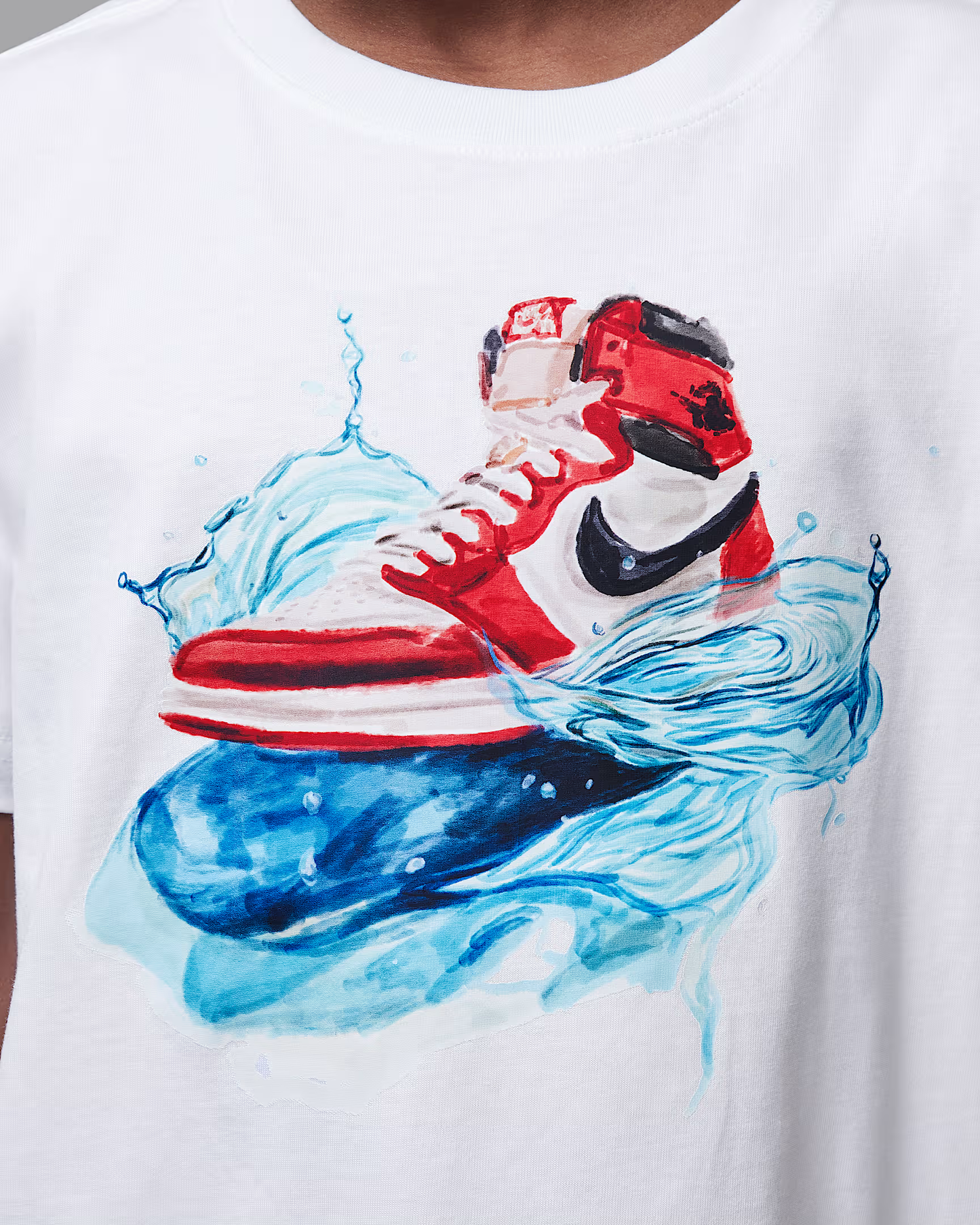 Nike Jordan Big Kids' AJ1 Wave T-Shirt - 95F043-001