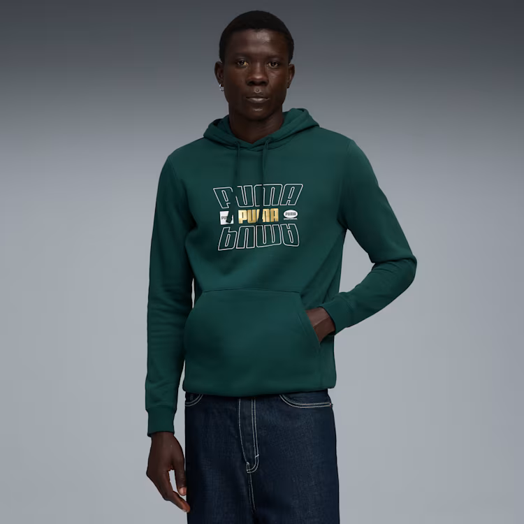 Puma Hooded Sweatshirt Essential Logo Holiday Lab FL - 688190-75