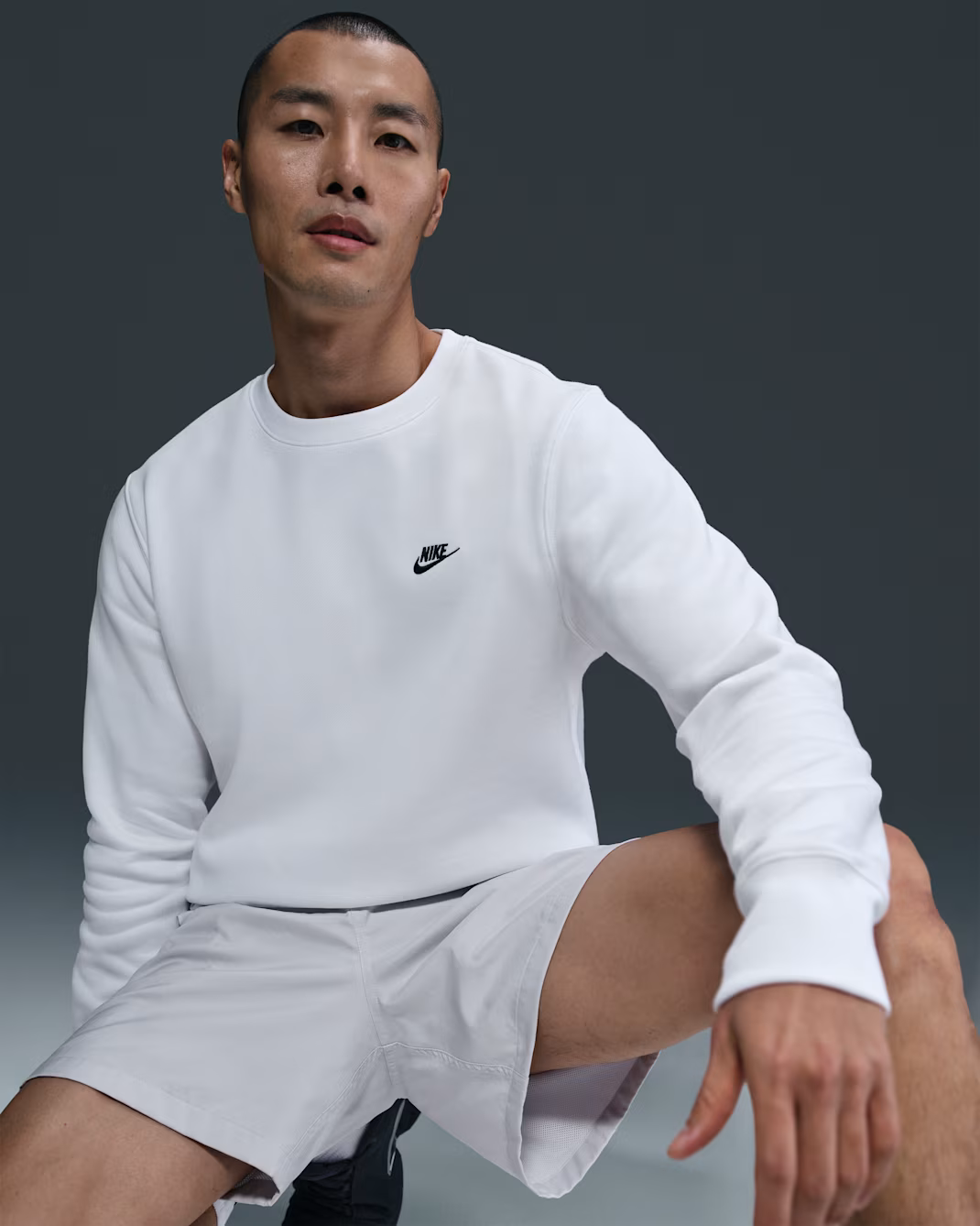 Nike Club Men's Fleece Crew - FN3886-100