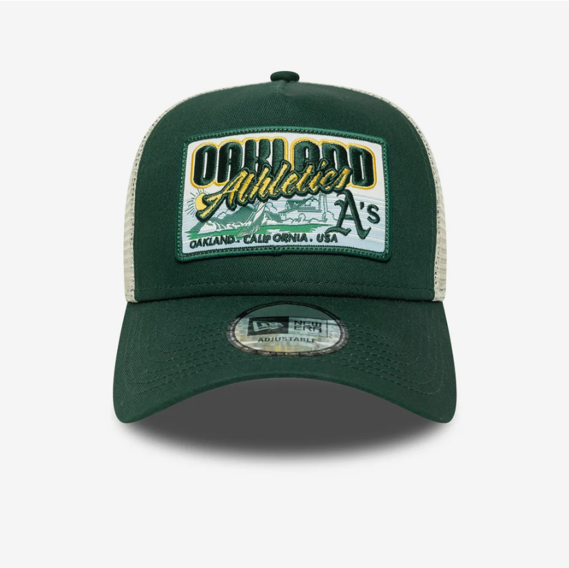 New Era Oakland Athletics MLB Patch Dark Green 9FORTY - 60595258