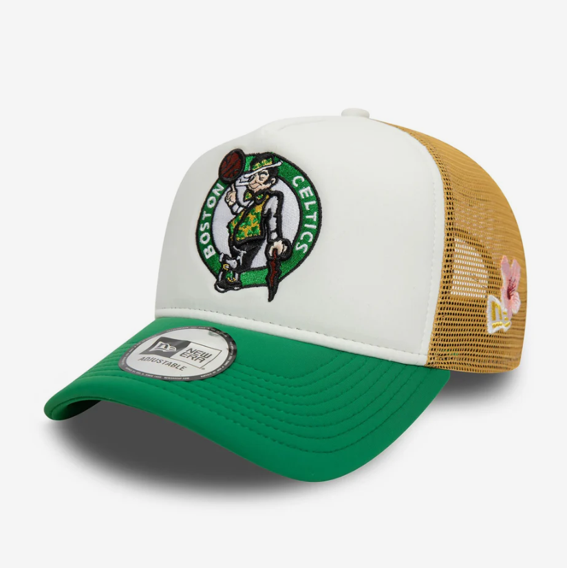 New Era Boston Celtics NBA Flower White 9FORTY - 60595276