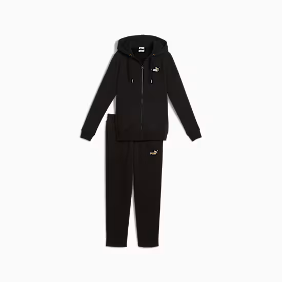 Puma Hooded Metallic Tracksuit - 688161-01