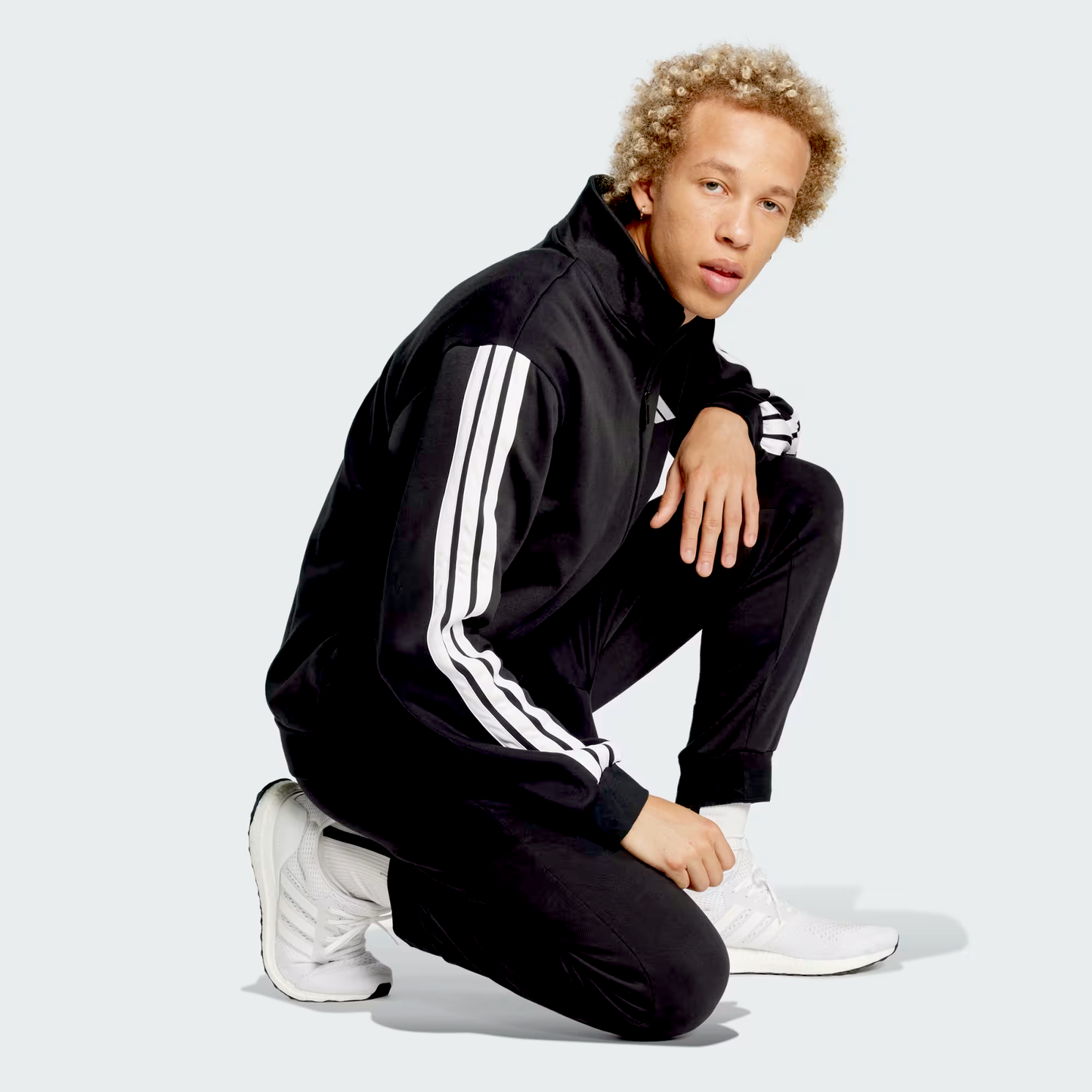 Adidas Tuta Sportswear Basic 3-Stripes Fleece - JI8878