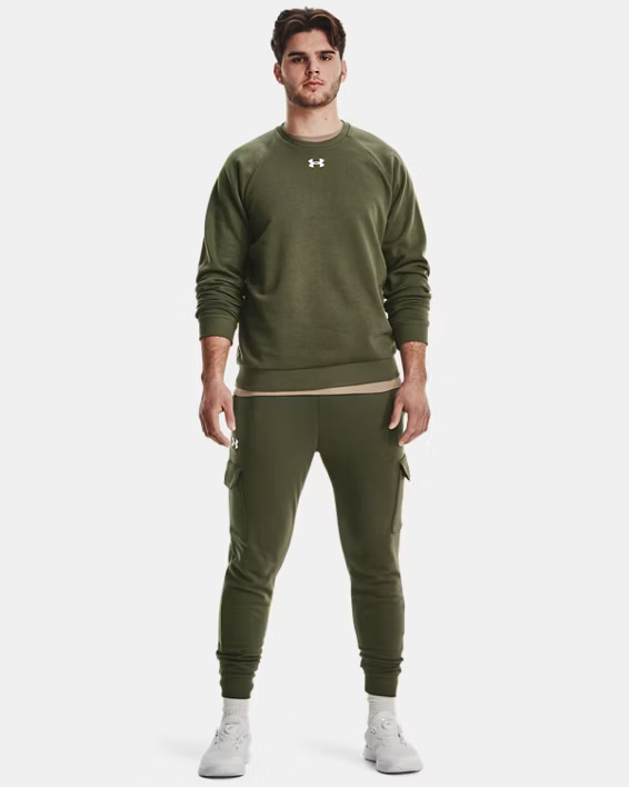 Under Armour Rival Fleece Men's Crew - 1379755-390