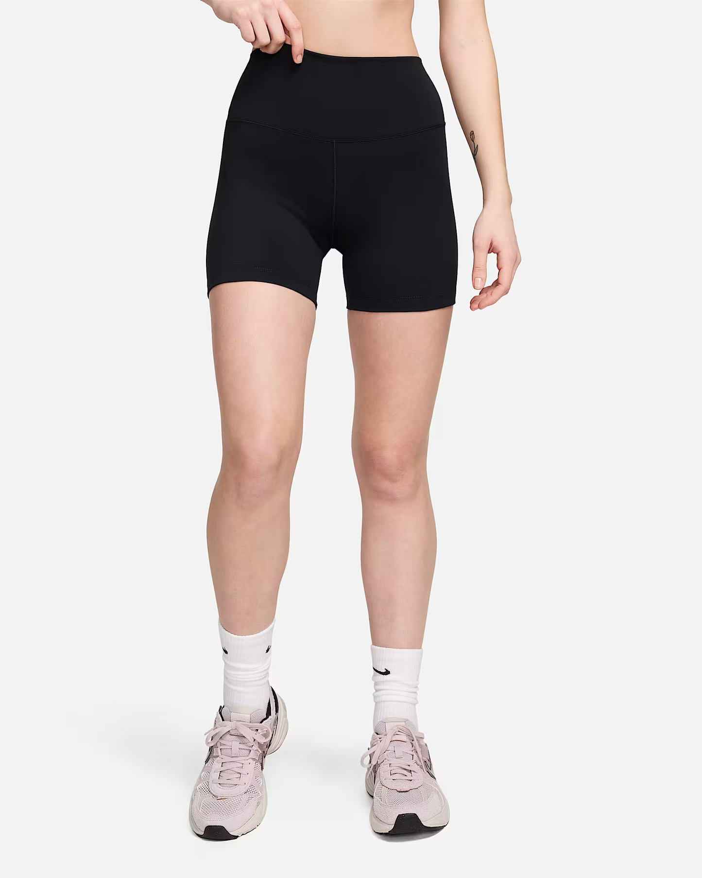 Nike One Women's High-Waisted Biker Shorts - FN3211-010