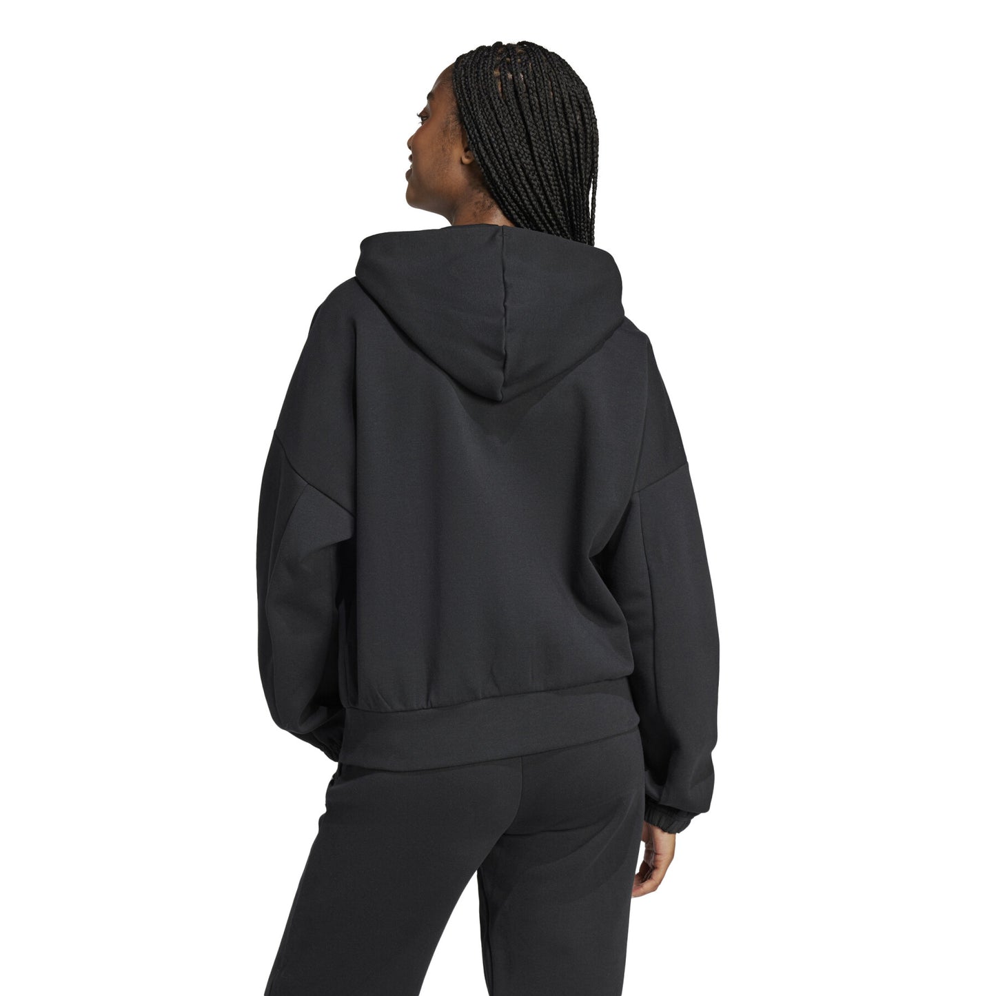 Adidas Future Icons Small Logo Hooded Fleece - JE3989