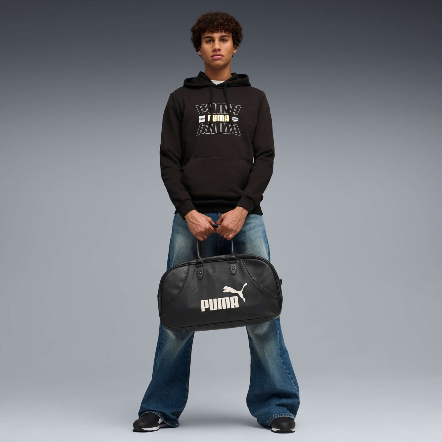 Puma Hooded Sweatshirt Essential Logo Holiday Lab FL - 688190-01
