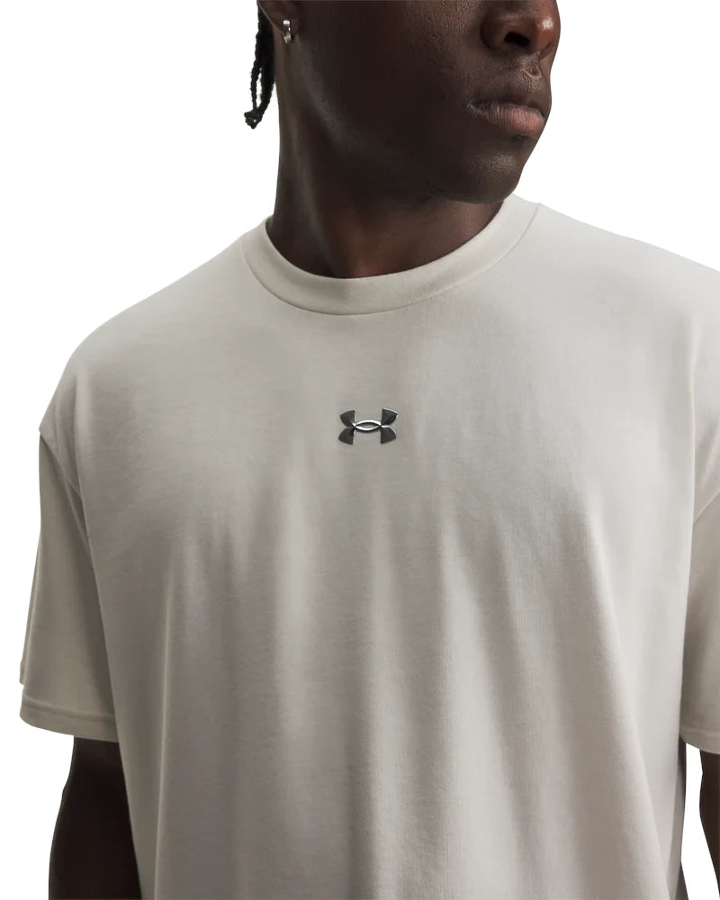 Under Armour Logo Heavyweight T-shirt - 6013618-110