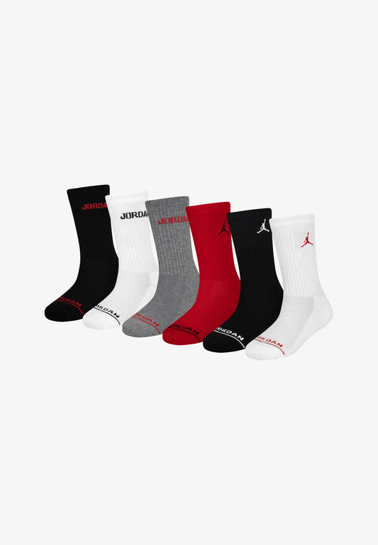 Nike Jordan Kids Crew 6 Pack - BJ0343-RK2