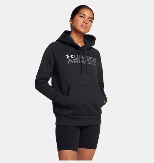 Under Armour Rival Fleece Wordmark Wmns - 1386512-001