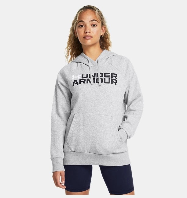 Under Armour Rival Fleece Wordmark Wmns - 1386512-011