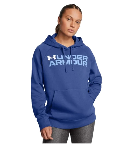 Under Armour Rival Fleece Wordmark Wmns - 1386512-432