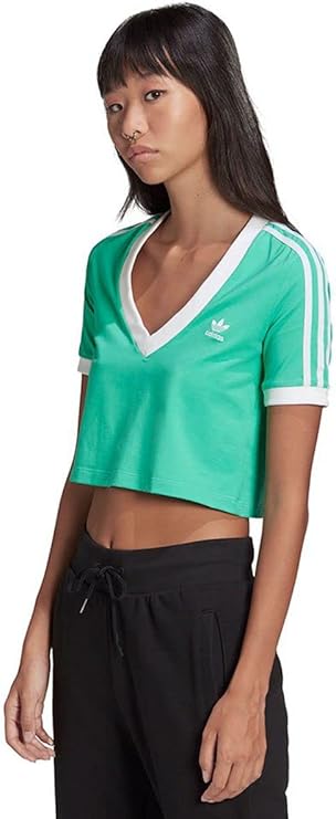 Adidas T-shirt Cropped Tee - HG6596