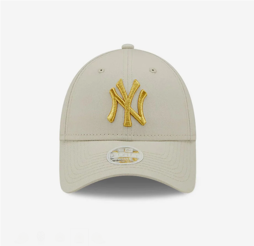 New Era 9FORTY Regolabile New York Yankees Metallic Logo Wmns - 60284887