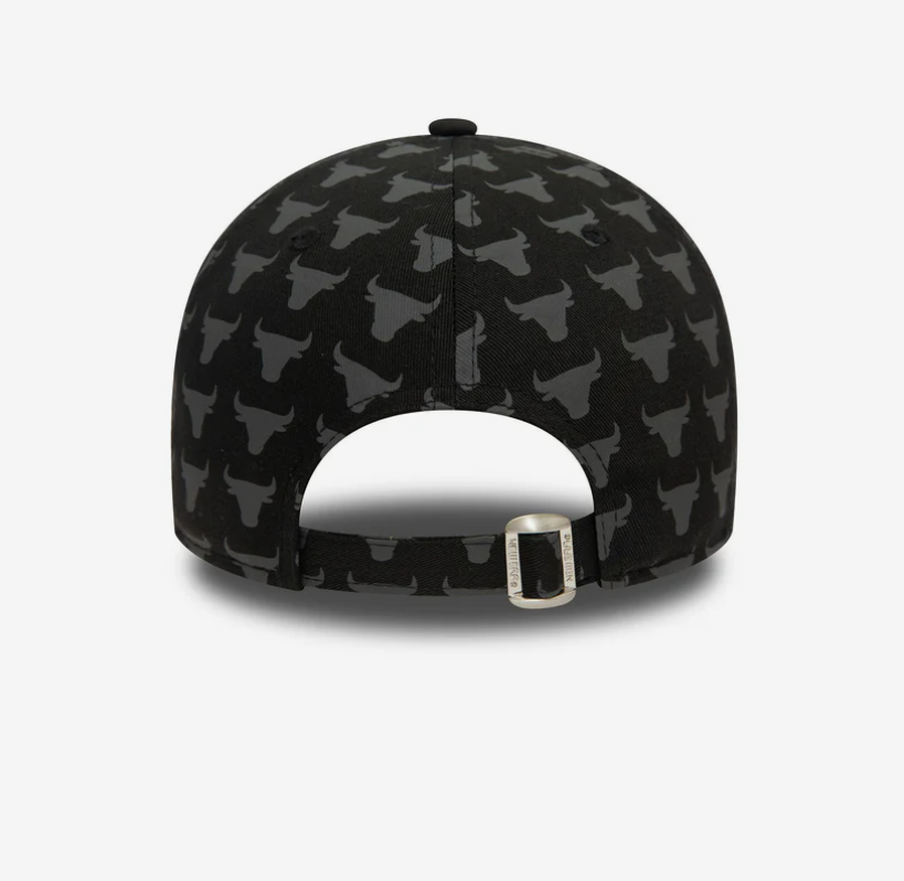 New Era Chicago Bulls Team Monogram Black 9FORTY - 60565358