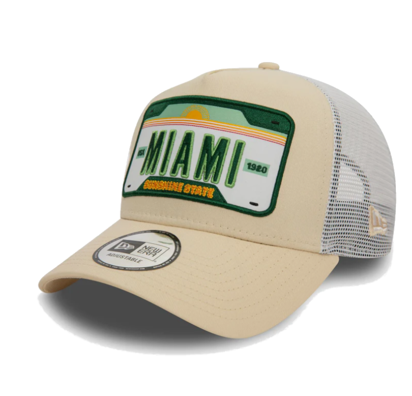 New Era 9FORTY A-Frame Trucker Miami Patch - 60565418