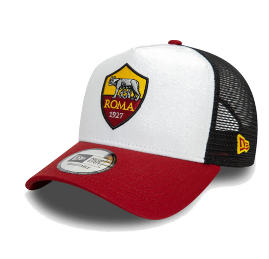 New Era AS Roma Core White 9FORTY E-Frame  Trucker - 60572400