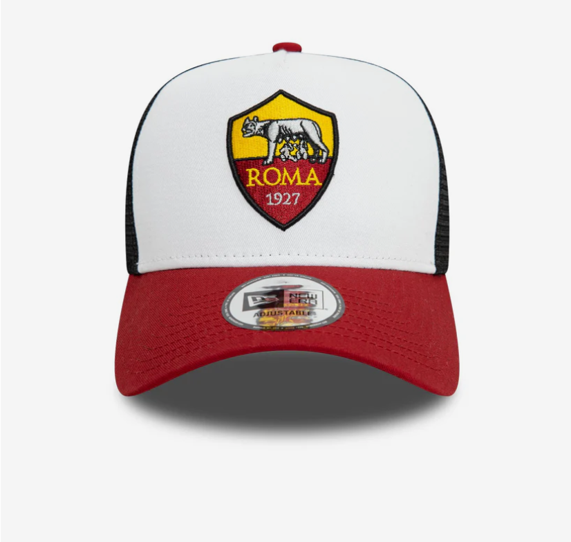 New Era AS Roma Core White 9FORTY E-Frame  Trucker - 60572400