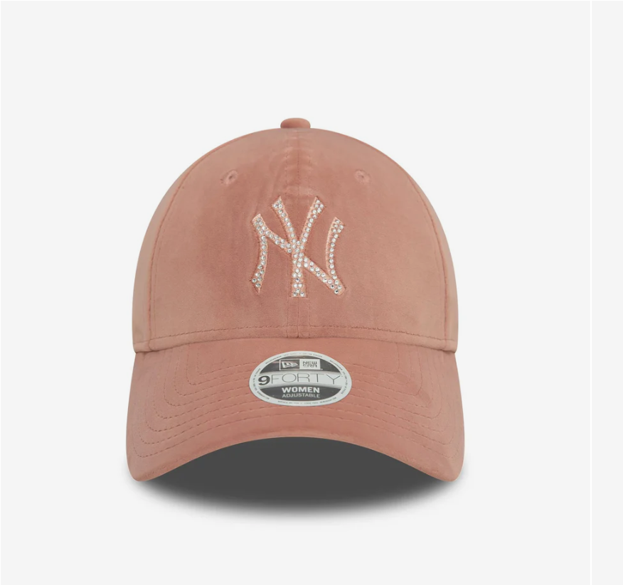 New Era 9Forty New York Yankees Velour Diamante Wmns - 60580873