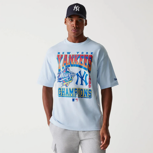 New Era T-Shirt Oversized NY Yankees MLB World Series - 60667818