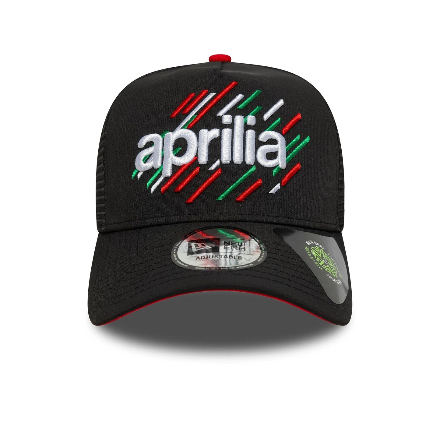 New Era Aprilia Print Black 9FORTY Trucker Cap - 60684544