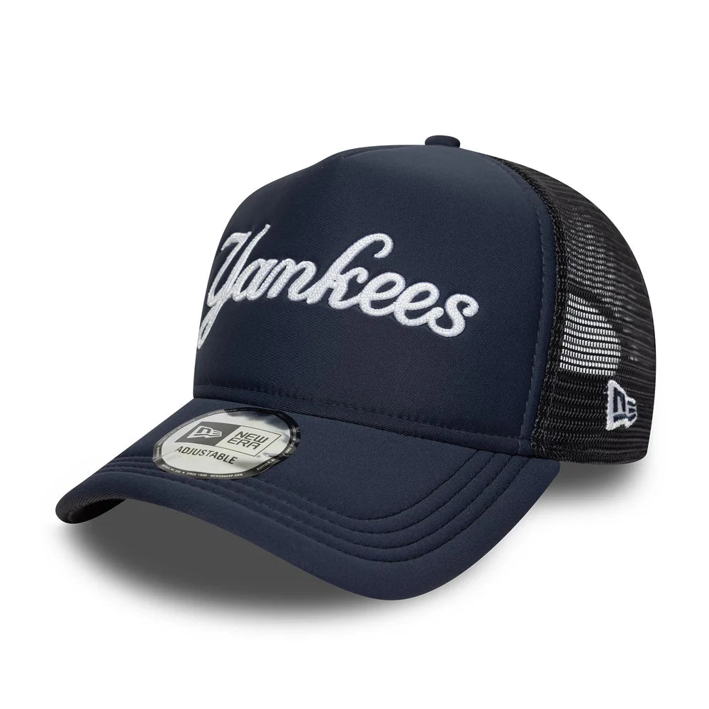 New Era 9Forty N.Y. Yankees A-Frame Trucker - 60691182