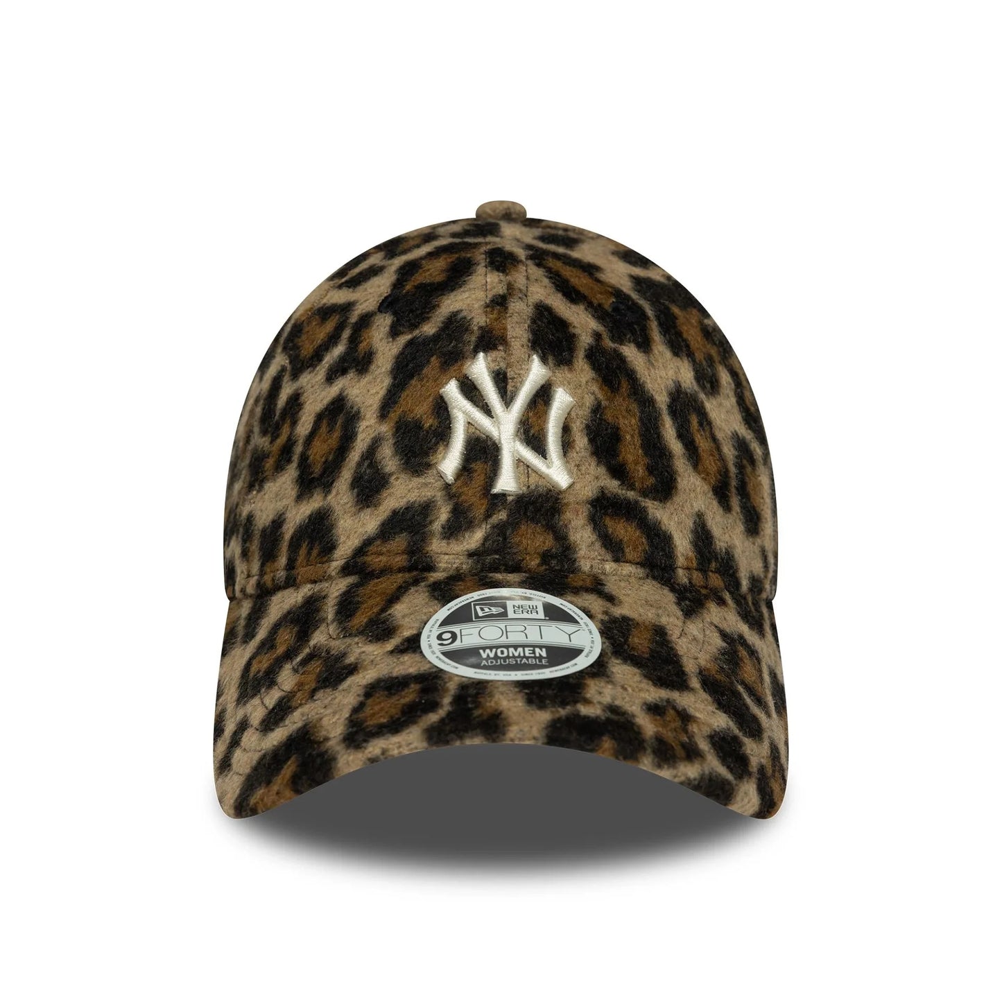 New Era 9FORTY LA Dodgers MLB Cosy Animal Grey Leopard Donna - 60691302