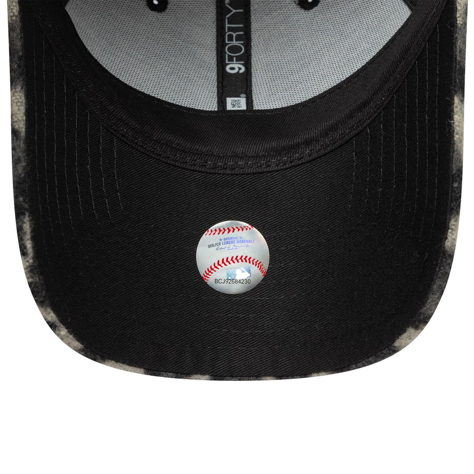 New Era 9FORTY LA Dodgers MLB Cosy Animal Grey Leopard Donna - 60691313