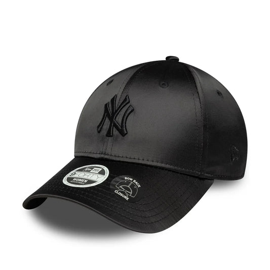 New Era 9FORTY New York Yankees MLB Satin Bow Nero Donna - 60758948