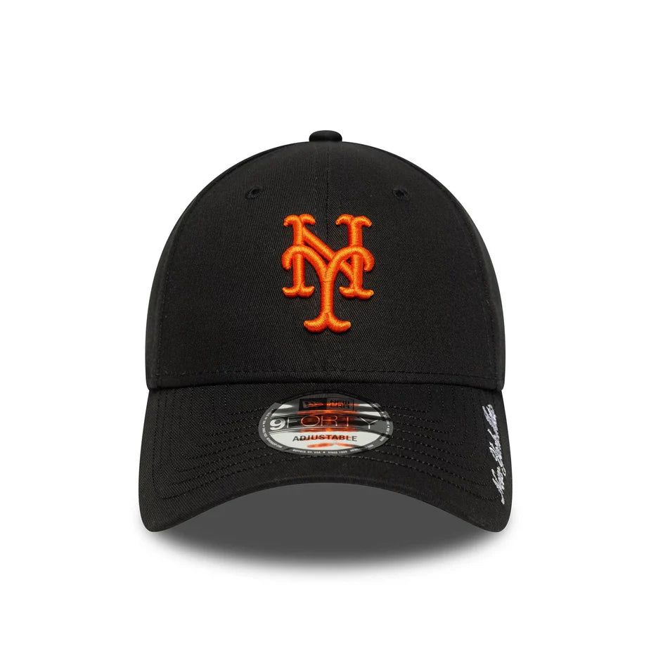 New Era 9FORTY New York Mets MLB Visor Script - 60758993