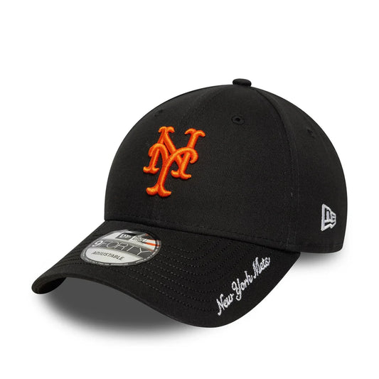 New Era 9FORTY New York Mets MLB Visor Script - 60758993