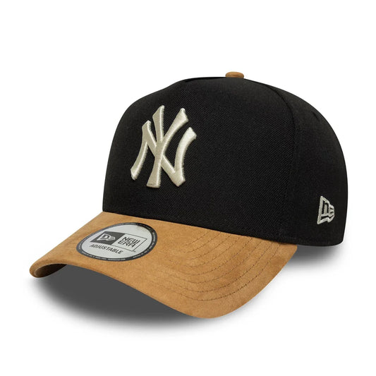 New Era 9FORTY E-Frame New York Yankees MLB Suede Visor - 60759008