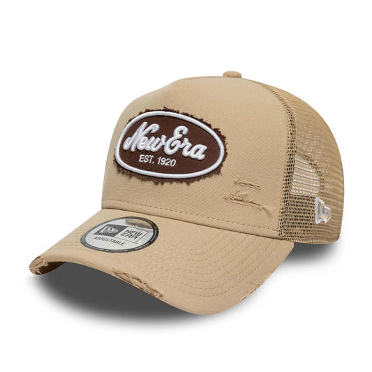 New Era 9FORTY A-Frame Trucker New Era Canvas Distressed - 60771805