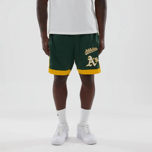 New Era Athletics MLB Mesh Shorts - 60786819