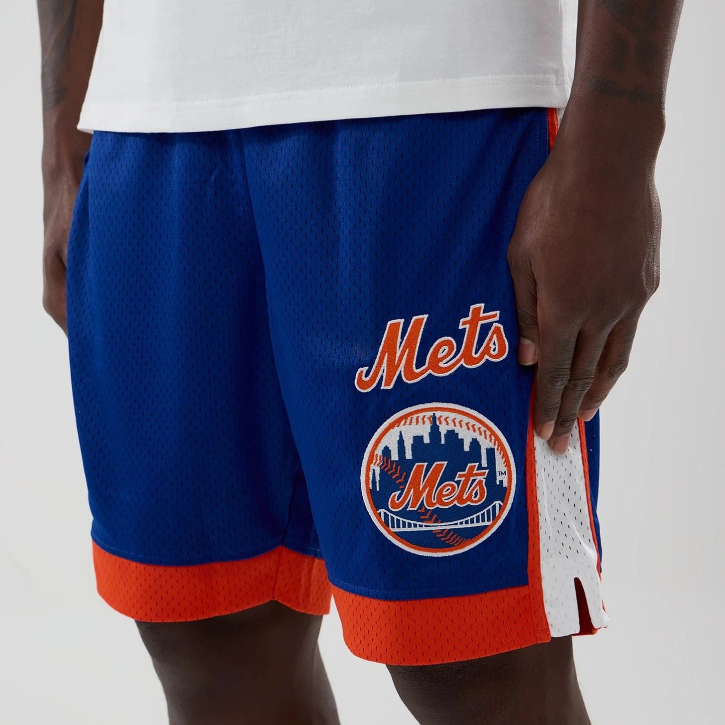 New Era New York Mets MLB Mesh Shorts - 60787270