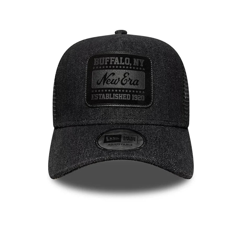 New Era 9FORTY A-Frame Trucker New Era Patch Denim - 60915857