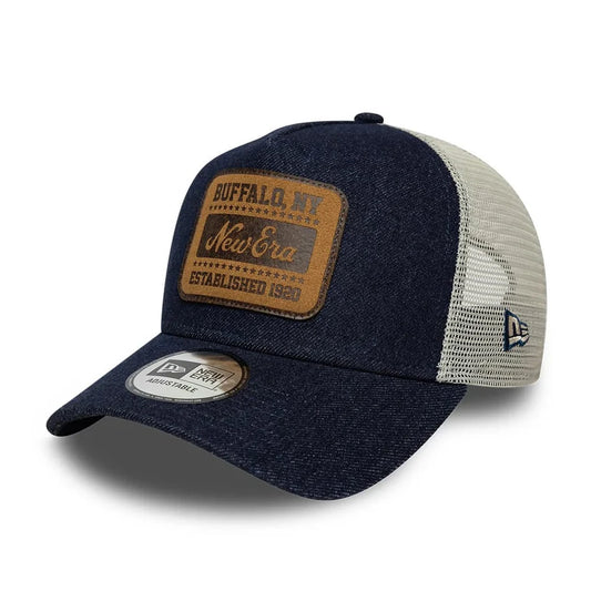 New Era 9FORTY A-Frame Trucker New Era Patch Denim - 60915859