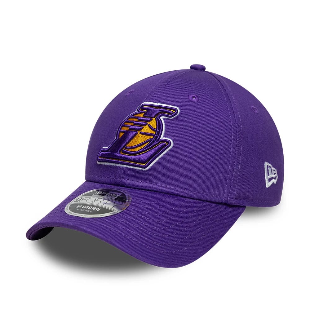 New Era 9FORTY M-Crown LA Lakers NBA Side Scrip - 60915953