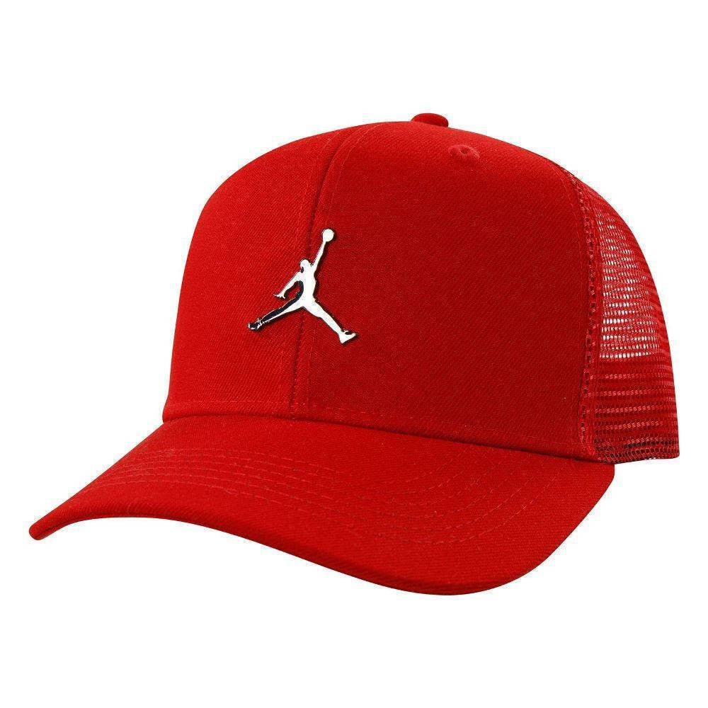 Nike Jordan Big Kids' Metal Jumpman Trucker Hat - 9A0928-R78