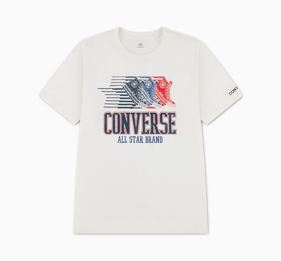 Converse Red, White, and Chucks T-Shirt - 9CJ634-W2Y