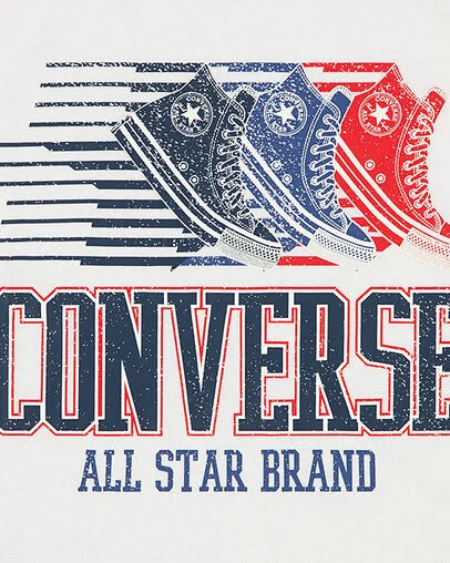 Converse Red, White, and Chucks T-Shirt - 9CJ634-W2Y
