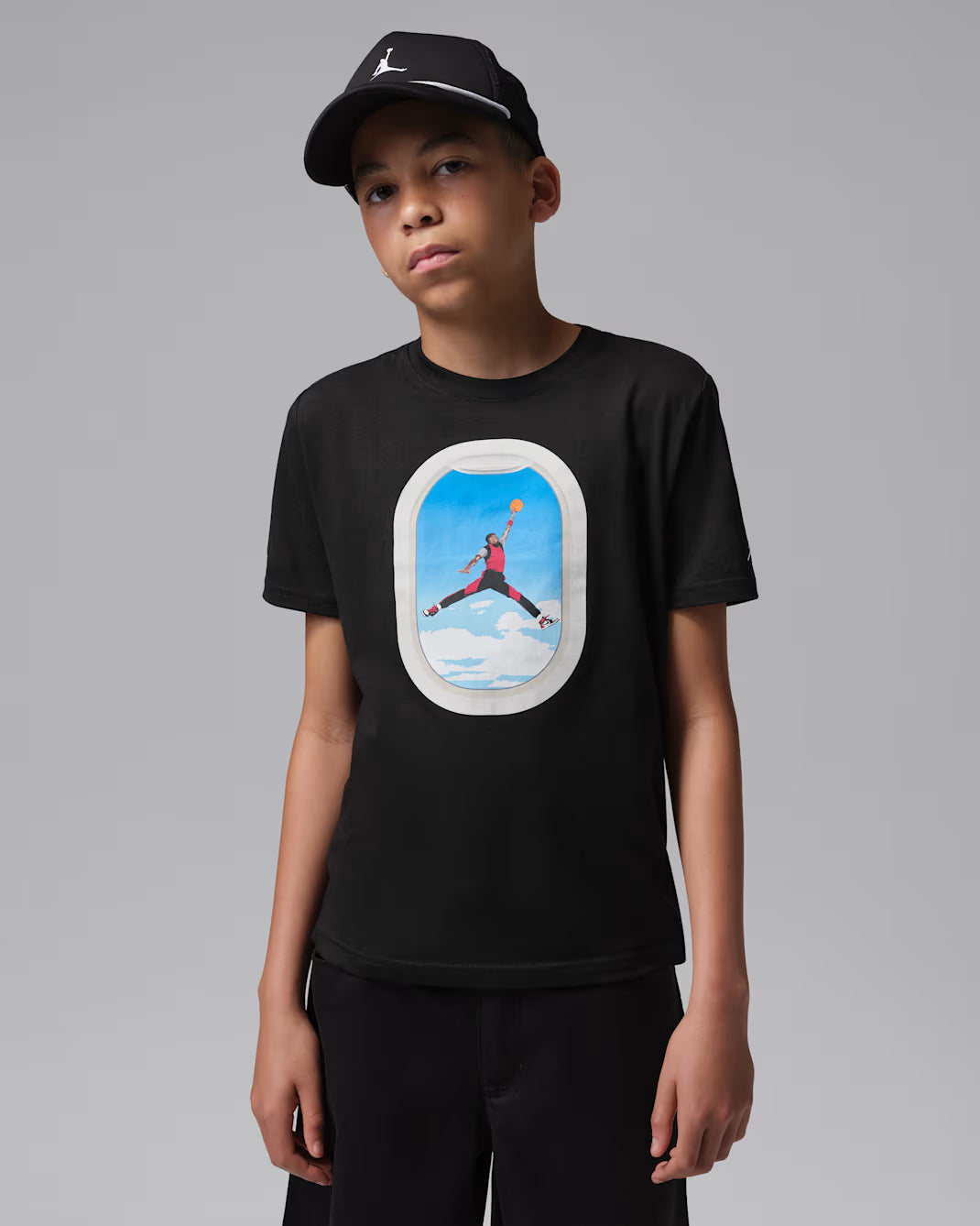 Nike Air Jordan Big Kids' Plane Window T-Shirt - 95F903-023