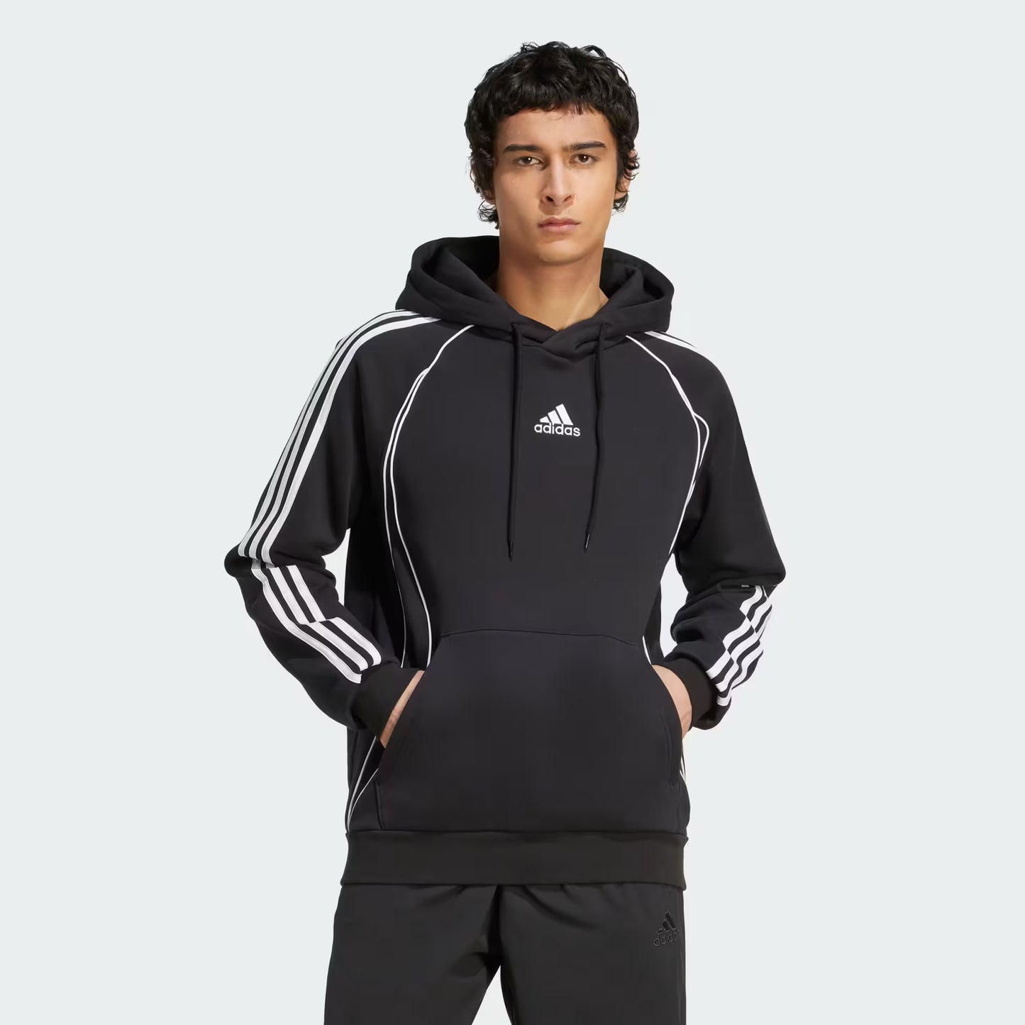 Adidas Adicolor Teamgeist Cut Line Hooded Fleece - JY6394