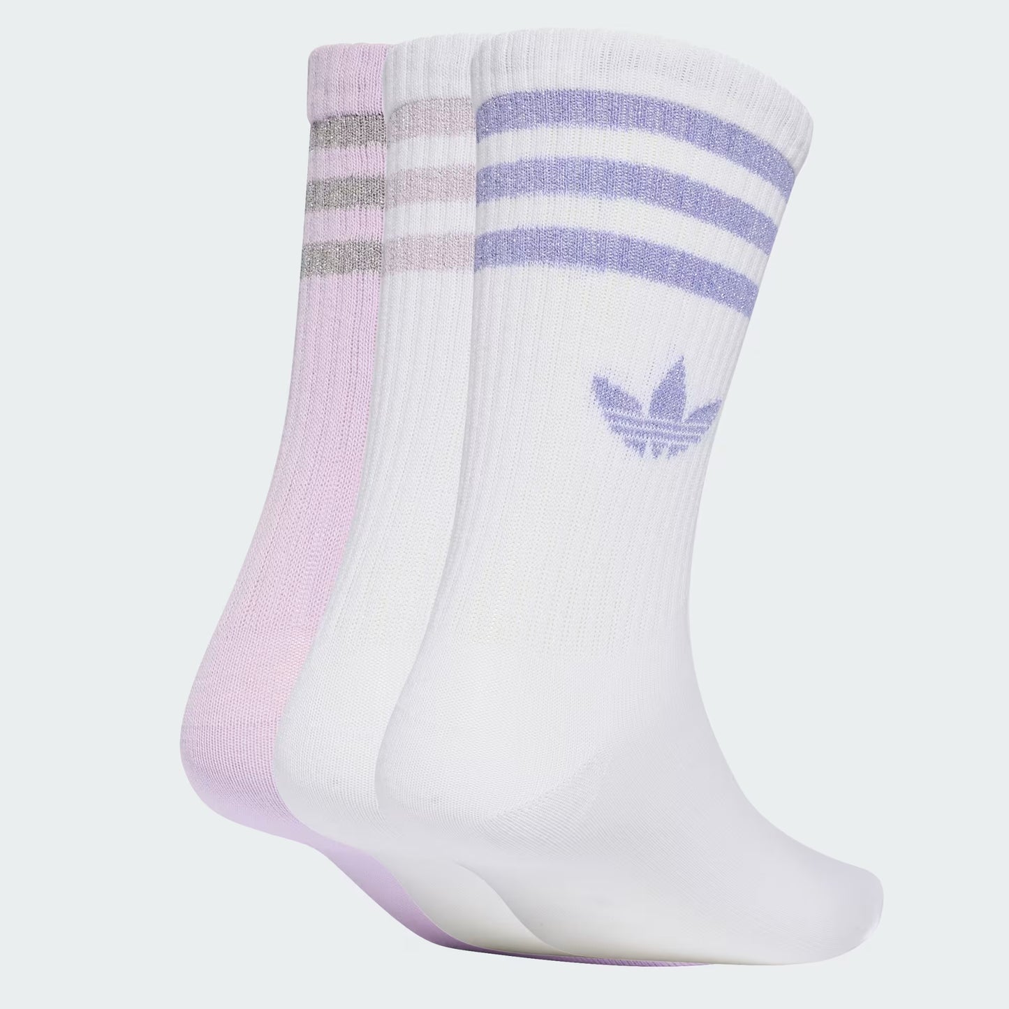 Adidas 3 Pairs 3-Stripes Glitter - KR4217